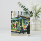 ヴィンテージサンフランシスコケーブルカー ポストカード (スタンド正面)