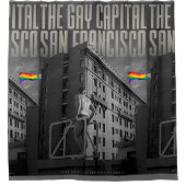 ヴィンテージサンフランシスコシャワーカーテン シャワーカーテン (正面)