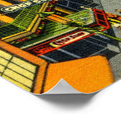 ヴィンテージサンフランシスコ中華街のポスター ポスター (角)