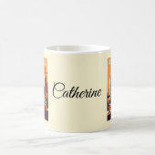 ヴィンテージサンフランシスコ市のバス(カリフォルニア州) コーヒーマグカップ (中央)