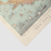 ヴィンテージサンフランシスコ復元マップ, 1878デコページ 薄葉紙 (詳細)