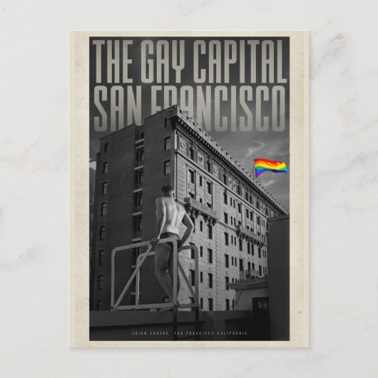 ヴィンテージサンフランシスコ旅行はがき ポストカード (正面)