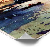 ヴィンテージサンフランシスコ旅行ポスター ポスター (角)