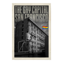 ヴィンテージサンフランシスコ旅行ポスター