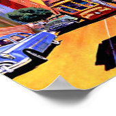 ヴィンテージサンフランシスコ旅行ポスター ポスター (角)