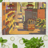 ヴィンテージサンフランシスコ キッチンタオル (折り畳み)