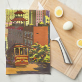 ヴィンテージサンフランシスコ キッチンタオル (四つ折り)