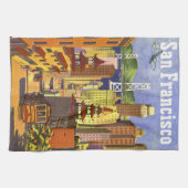 ヴィンテージサンフランシスコ キッチンタオル (横)