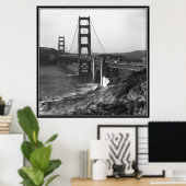 ヴィンテージサンフランシスコ，米国 –  ポスター (ホームオフィス)