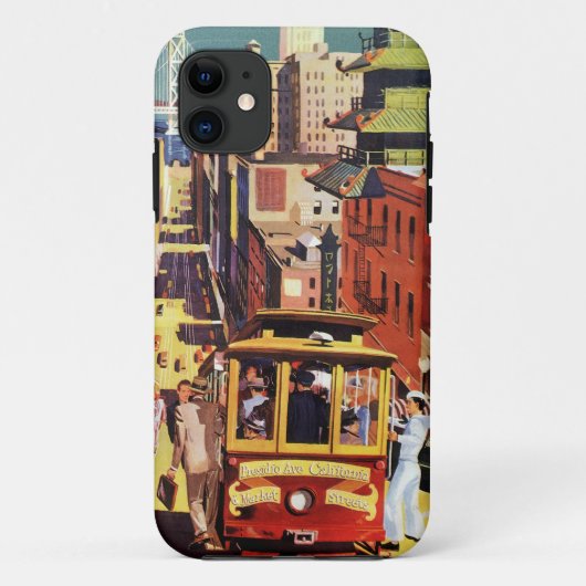 ヴィンテージサンフランシスコ Case-Mate iPhoneケース (裏面)