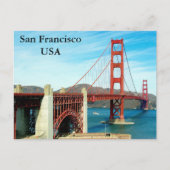 ヴィンテージサンフランシスコUSA旅行観光 ポストカード (正面)