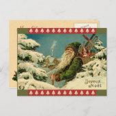 ヴィンテージサンフランスのタ葉書 シーズンポストカード (正面/裏面)