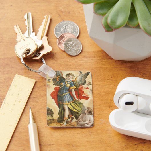 ヴィンテージサンミカエルDefatsルシファー キーホルダー (デスク)