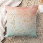 ヴィンテージサンムーンアンドスターズ装飾用クッション クッション (ブランケット)