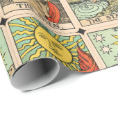 ヴィンテージサンムーンスターズタロット ラッピングペーパー (ロールコーナー)