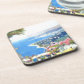 ヴィンテージサンレモイタリアヨーロッパ旅行 コースター (左側)