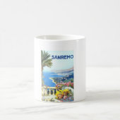 ヴィンテージサンレモイタリアヨーロッパ旅行 コーヒーマグカップ (中央)