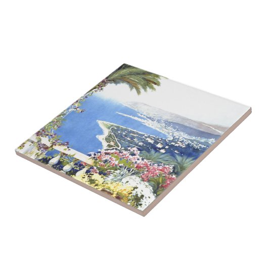 ヴィンテージサンレモイタリアヨーロッパ旅行 タイル (側面)