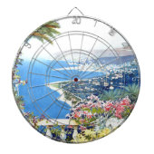 ヴィンテージサンレモイタリアヨーロッパ旅行 ダーツボード (正面)