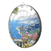 ヴィンテージサンレモイタリアヨーロッパ旅行 ダーツボード (正面右)