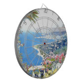 ヴィンテージサンレモイタリアヨーロッパ旅行 ダーツボード (正面左)