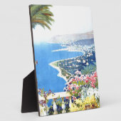 ヴィンテージサンレモイタリアヨーロッパ旅行 フォトプラーク (側面)