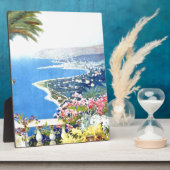 ヴィンテージサンレモイタリアヨーロッパ旅行 フォトプラーク (側面)