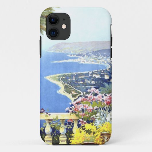 ヴィンテージサンレモイタリアヨーロッパ旅行 Case-Mate iPhoneケース (裏面)