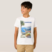 ヴィンテージサンレモイタリアヨーロッパ旅行 Tシャツ (正面フル)