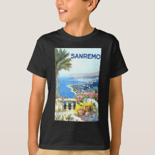 ヴィンテージサンレモイタリアヨーロッパ旅行 Tシャツ