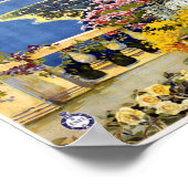 ヴィンテージサンレモ旅行ポスター ポスター (角)