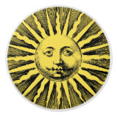 ヴィンテージサン顔 セラミックノブ (正面)