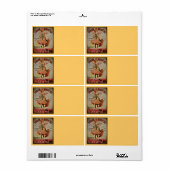 ヴィンテージサヴォンナチュレソaps ラベル (フルシート)