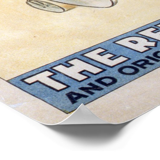 ヴィンテージサーカスがウォレス素晴らしショーを演じる ポスター (角)