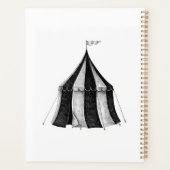 ヴィンテージサーカスがクマを演じる プランナー手帳 (裏面)