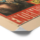 ヴィンテージサーカスのポスターがパレードのフロートを示す ポスター (角)