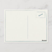 ヴィンテージサーカスのポスター付きポストカード ポストカード (裏面)