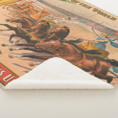 ヴィンテージサーカスのポスター シェルパブランケット (3/4)