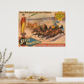 ヴィンテージサーカスのポスター ポスター (キッチン)