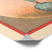 ヴィンテージサーカスのポスター – 曲芸のシーンを示す ポスター (角)