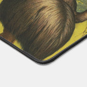 ヴィンテージサーカスはダチョウと大きな鳥を示している。 デスクマット (コーナー)