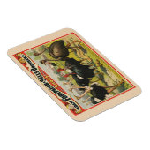 ヴィンテージサーカスはダチョウと大きな鳥を示している。 マグネット (右側)