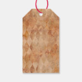 ヴィンテージサーカスをテーマにした誕生日パーティー ギフトタグ (裏面)