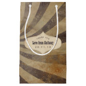 ヴィンテージサーカスをテーマにした誕生日パーティー スモールペーパーバッグ (正面)