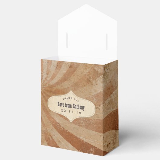 ヴィンテージサーカスをテーマにした誕生日パーティー フェイバーボックス (オープン)