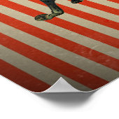 ヴィンテージサーカスアクロバット乗馬ポスター ポスター (角)