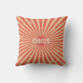 ヴィンテージサーカスアート装飾用クッション クッション (裏面)