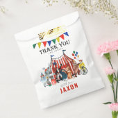 ヴィンテージサーカスカーニバルフェスティバルありがとう フェイバーバッグ (封をした状態)