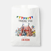 ヴィンテージサーカスカーニバルフェスティバルありがとう フェイバーバッグ (正面)