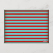 ヴィンテージサーカスカーニバル独自のDIYバナーを作成 ポストカード (裏面)